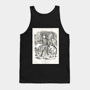 Jack the Ripper Punch Cartoon Blind Man's Buff 1888 Tank Top